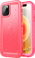 SPORTLINK for iPhone 12/12 Pro Waterproof Case, Full Body Shockproof Dustproof by SPORTLINK