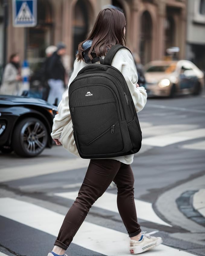 MATEIN 18.4 Inch Laptop Backpack 50 L, Extra Large Anti Theft Carryon Backpack - Image 9