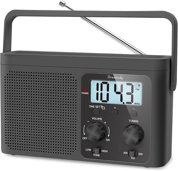 DreamSky AM FM Radio Portable by DreamSky