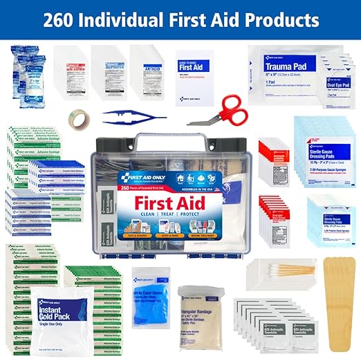 First Aid Only 91248 OSHA-Compliant First Aid Kit, All-Purpose 50-Person - Image 3