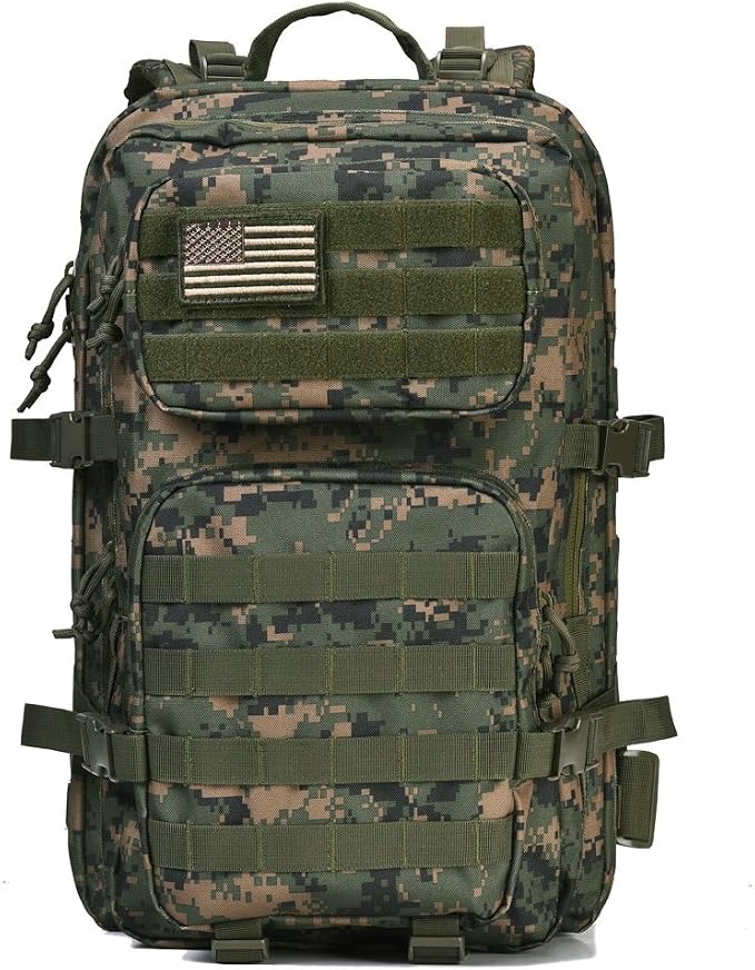 REEBOW GEAR Military Tactical Backpack Large Army 3 Day Assault Pack Molle Bag - Image 3
