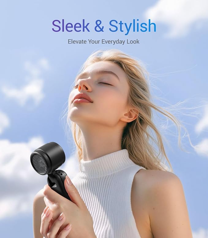 Diveblues Handheld Fan, 30ft/s Mini Portable Turbo Fan, 4000mAh Personal Fan - Image 5