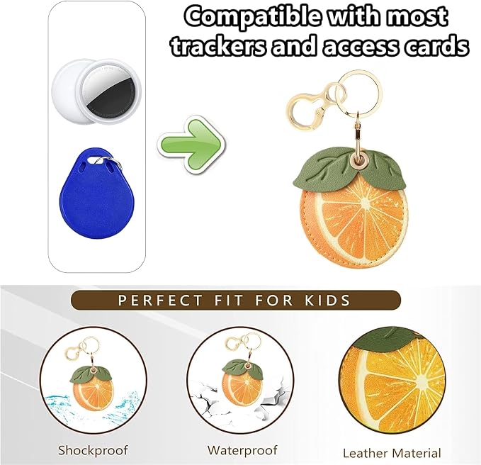 Leather Keychain Holder Case Compatible - Image 3