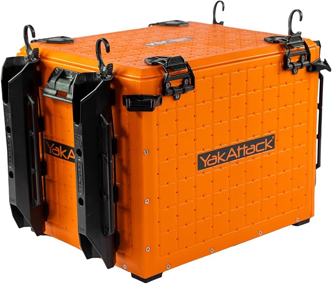 YakAttack BlackPak Pro 13" x 16" Kayak Fishing Crate - Image 2