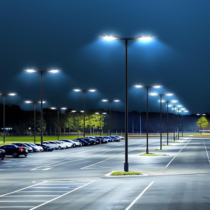 LED Parking Lot Light 240W/200W/180W, 36000LM Parking Lot Lights Outdoor 5 in 1 - Image 8