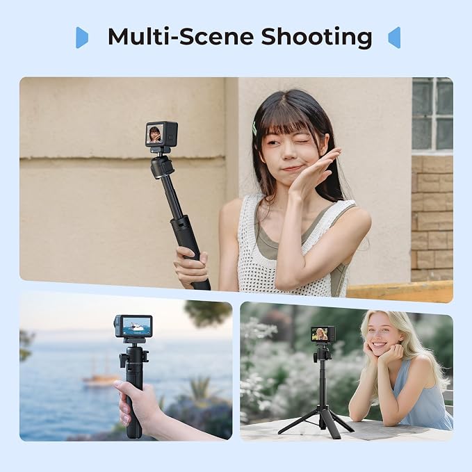 SmallRig Action Camera Selfie Stick Tripod, 7.8-21.6in Extendable, 360° Ball - Image 8