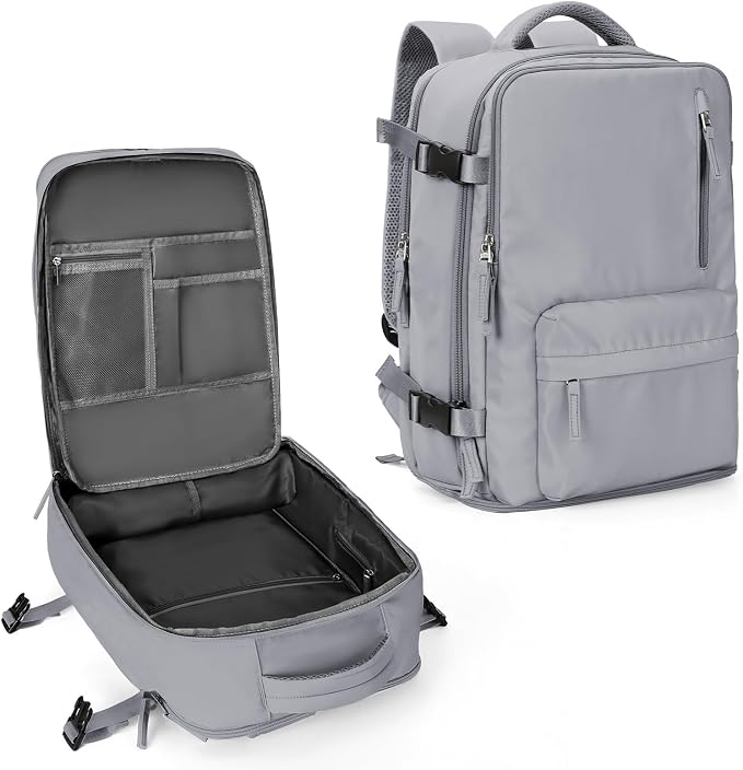 WONHOX Large Travel Backpack Carry on Flight Approved Laptop Work Business by WONHOX