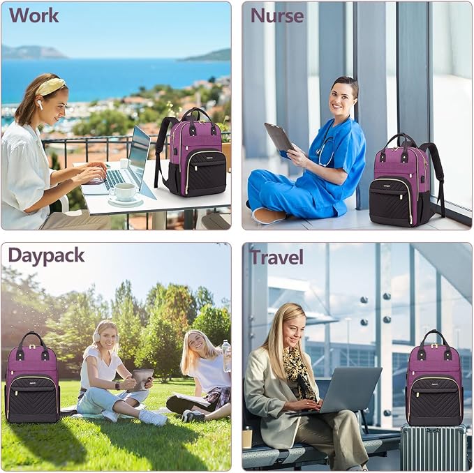 Laptop Backpack for Women Work Bag - Image 7