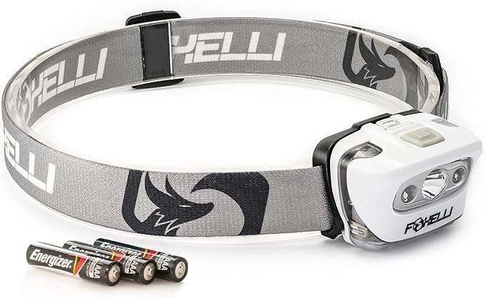 Foxelli LED Headlamp Flashlight - Image 7