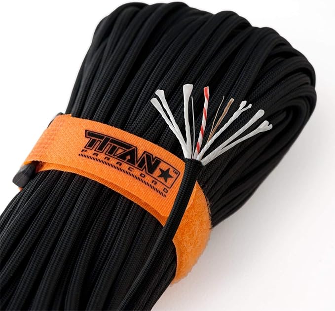 TITAN Survival Patented Paracord 550 - 25ft by SurvivorCord