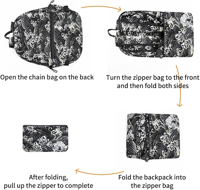 Lightweight Packable Foldable Backpack，Hiking backpack，Travel Backpack - Image 6