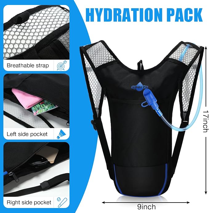 3 Pcs Hydration Backpack Pack - Image 3