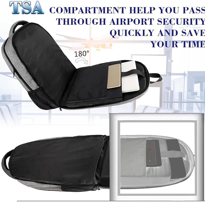 MATEIN 17 Inch Laptop Backpack, TSA Large Backpack - Image 2