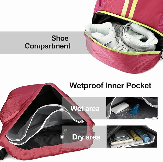 Hoedia Sports Drawstring Backpack - Image 2