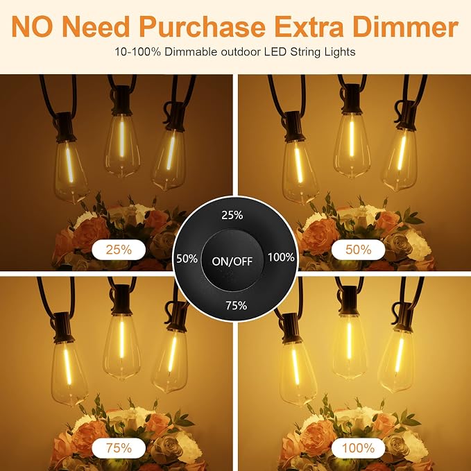 50FT Outdoor String Lights - Image 3