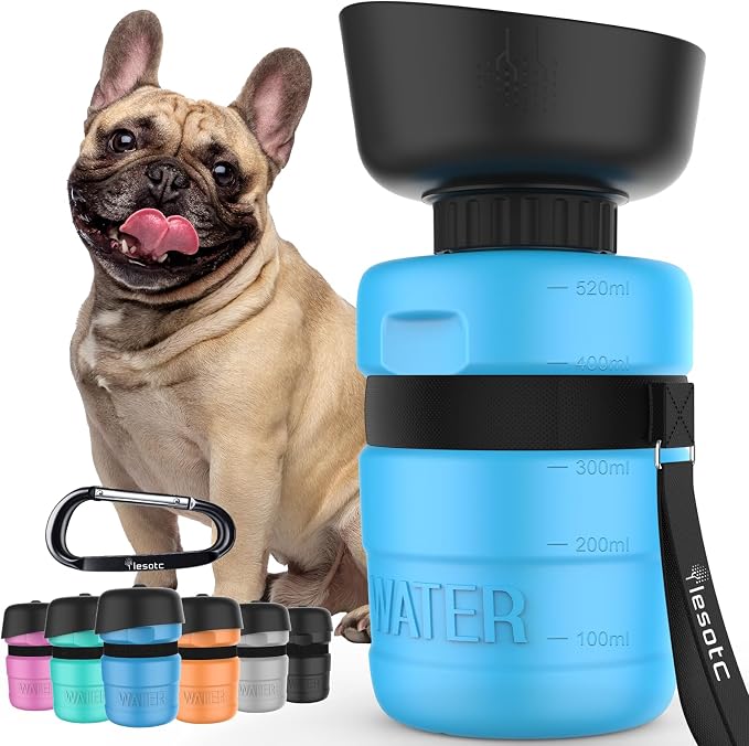 lesotc Dog Water Bottle, Portable Water Dispenser by lesotcbrand
