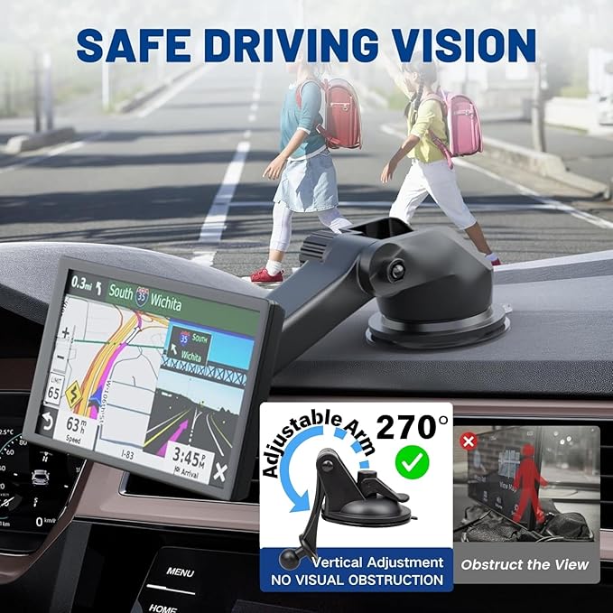 EWAY GPS Windshield Dashboard Mount - Image 3