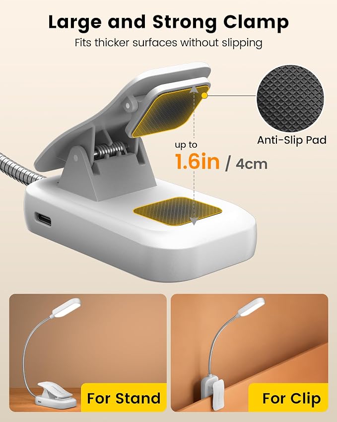 Glocusent 20 LED Reading Lights - Image 6