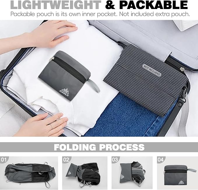 Seektop 20L Ultra Lightweight Small Hiking Backpack, Water-Resistant Packable - Image 8