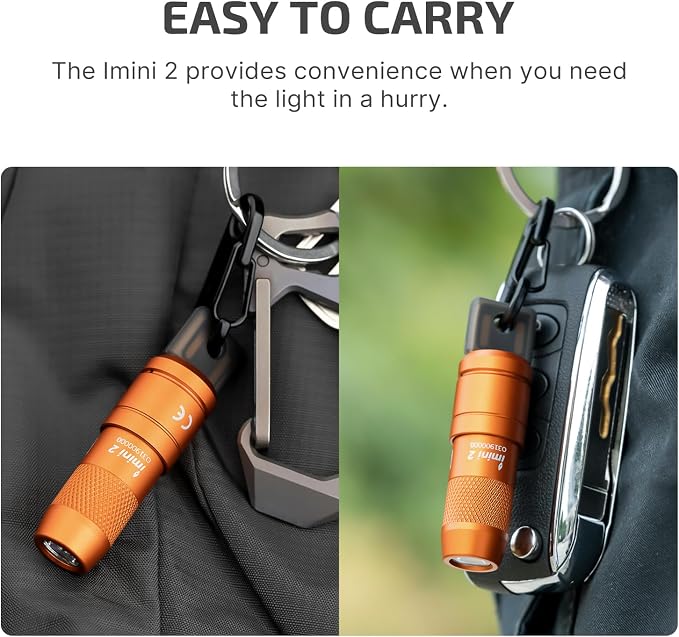 OLIGHT IMINI 2 EDC Rechargeable Keychain Flashlight, 50 Lumens Compact and - Image 6