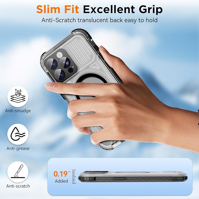 WIFORT for iPhone 15 Pro Waterproof Case, 360 Full Body Sealed Protection Cover - Image 6