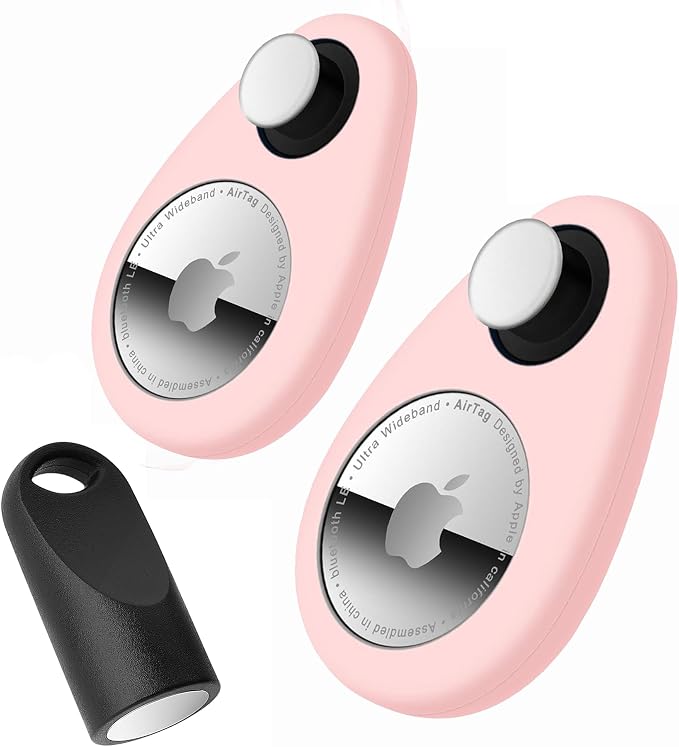 for Airtag Holder for Kids Baby Toddler Hidden 2 Pack GPS Tracker Case by HOME
