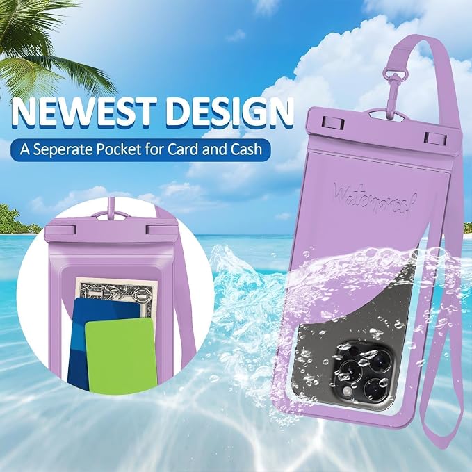 Universal Waterproof Phone Case, - Image 3