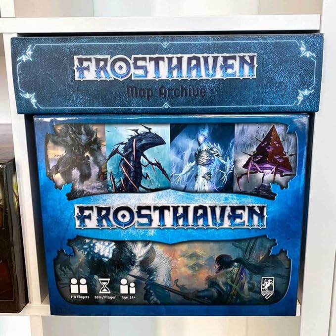 Folded Space Box Insert Color: Frosthaven: Map Archive - Image 5