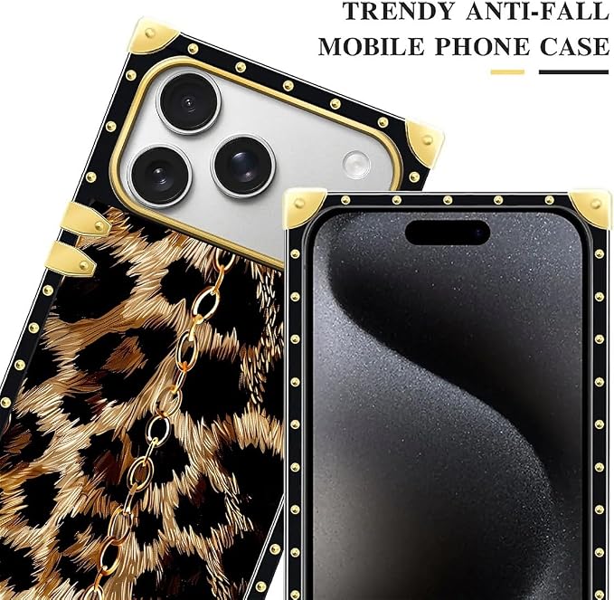 for iPhone 17 Pro Max Case Luxury Golden Decoration - Image 4