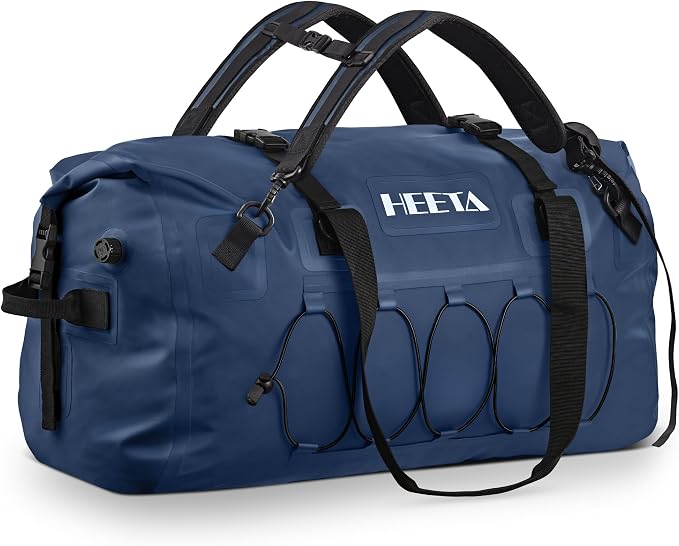 HEETA Waterproof Duffel Bag Motorcycle Dry Bag Backpack, 60L/80L Extra Large by HEETA