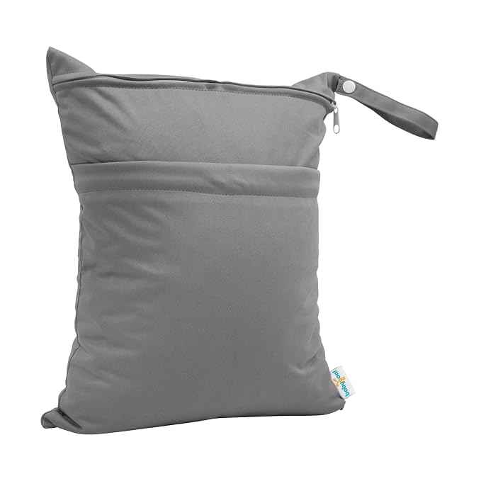 babygoal Wet Dry Bags for Baby Cloth Diapers, Washable Travel Bags, Gym Bag for - Image 4