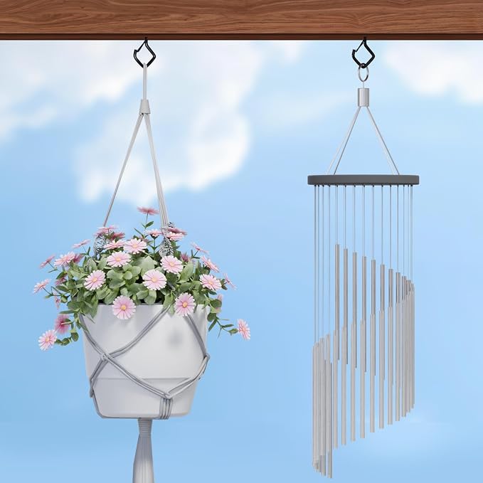 Square Ceiling Hooks with Safety Buckle - Image 7