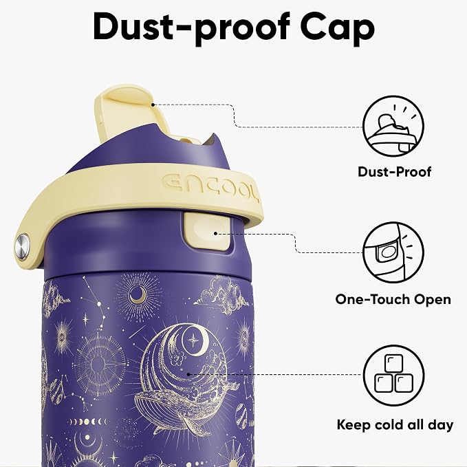 ENCOOL Leakproof Insulated Water Bottle - Image 2
