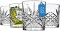 Godinger Old Fashioned Whiskey Glasses, Drinking Glasses, Shatterproof and by Godinger