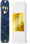 Genesis Mezuzah for Door – Modern Acrylic Mezuzah Case Without Kosher Scroll – by TYLDUM