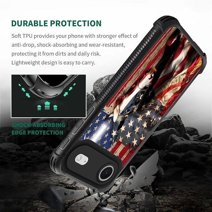 for iPhone 17 Air Case, for MagSafe Graphic Design for Girl Boy Soft Silicone - Image 6