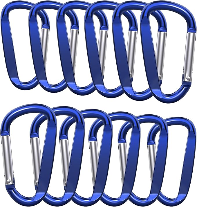 3" Aluminum Carabiner Clips by XIECHANEE