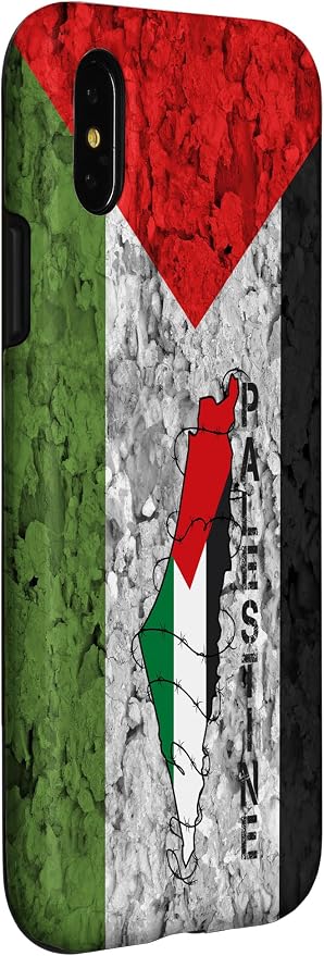 Kufiya PALESTINE Keffiyeh flag, Palestinian Map pattern Case - Image 3