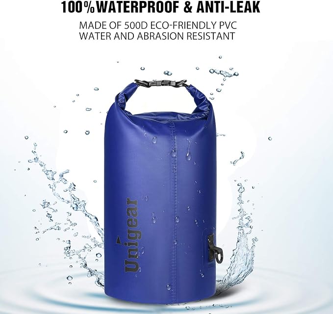 Unigear Dry Bag Waterproof, 2L/5L/10L/20L/30L/40L Floating and Lightweight Bags - Image 2