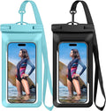 Waterproof Phone Case, with Inside Card Pack, IPX8 Under Water Phone Bag by Vsagier