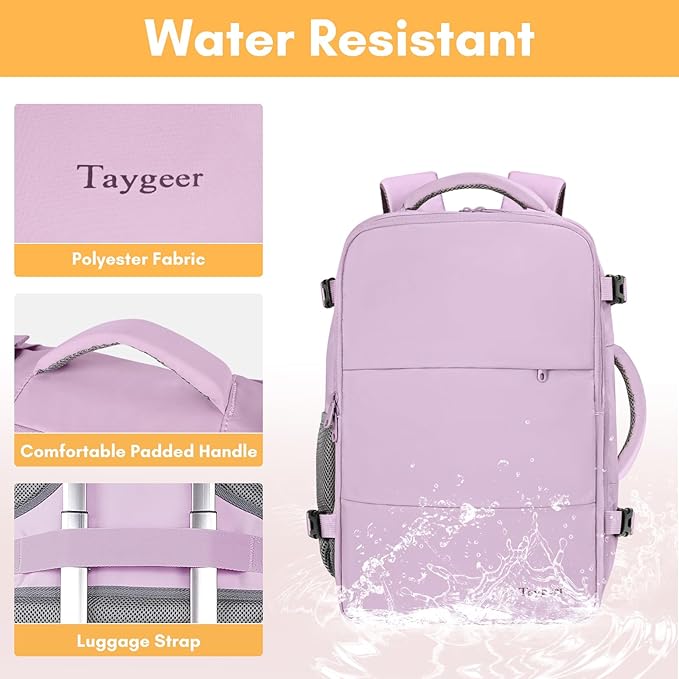 Taygeer Large Backpack for Women Travel Bag, Luggage Backpack for College Women - Image 7