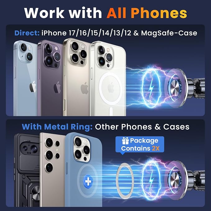 for MagSafe Car Mount Magnetic Phone Holder - Image 3