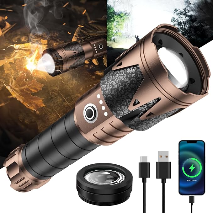 SKYFIRE Rechargeable Flashlight - Image 9