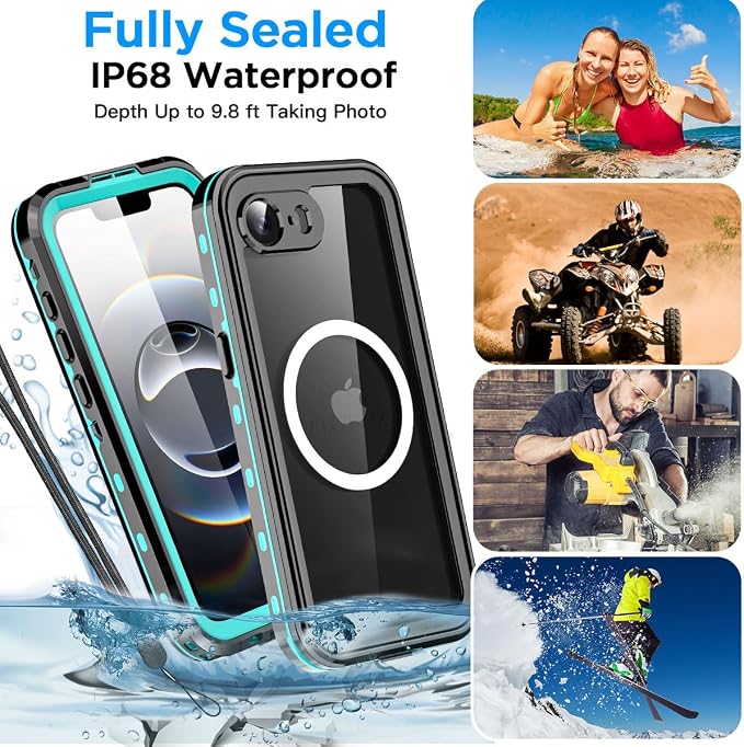 AICase for iPhone 17e/iPhone 16e Case Waterproof - Image 3