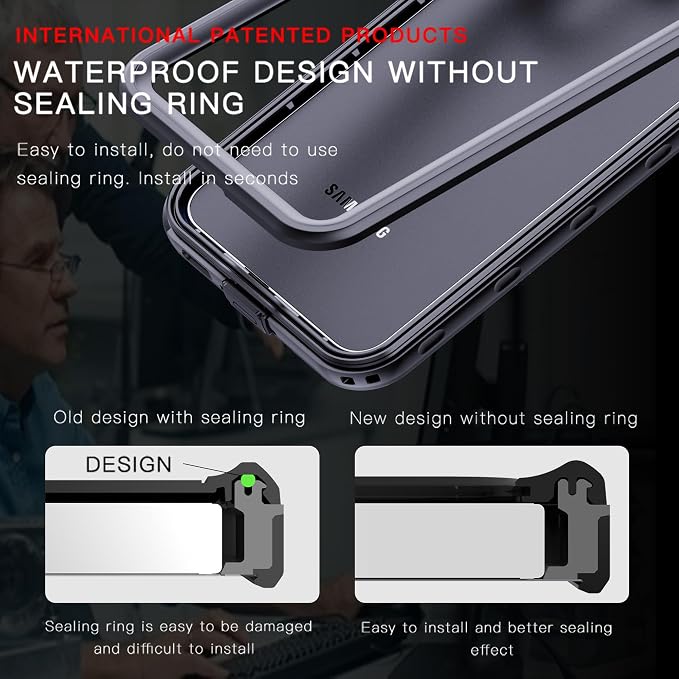 for Samsung Galaxy A37/A36 5G Case, IP68 Waterproof Shockproof Case, Military - Image 6