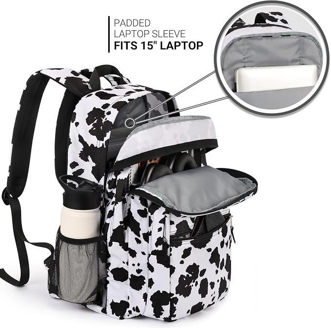 ZORFIN 26L Backpack for College, and Travel: Water Resistant Bookbag - Image 4