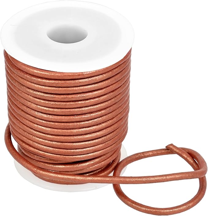 GENIQUE Real/Genuine Round Leather String Cord - Image 4