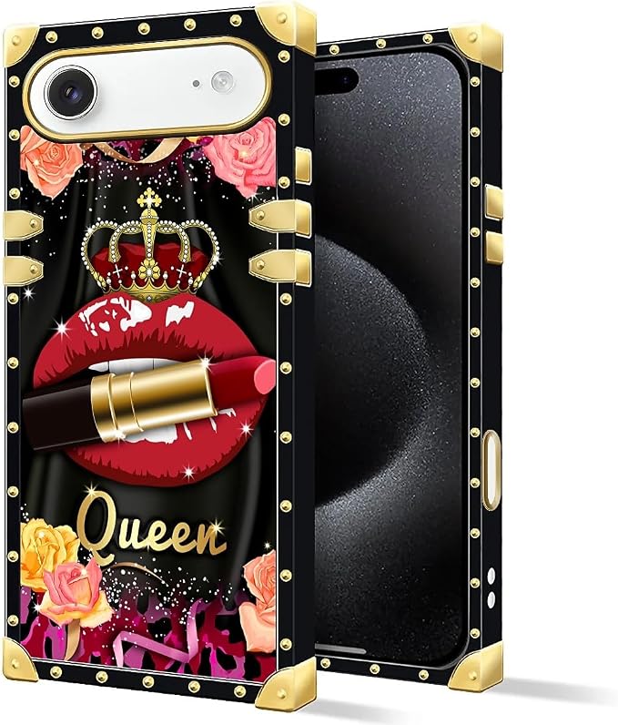 for iPhone 17 Air Case Luxury Golden Decoration - Image 2