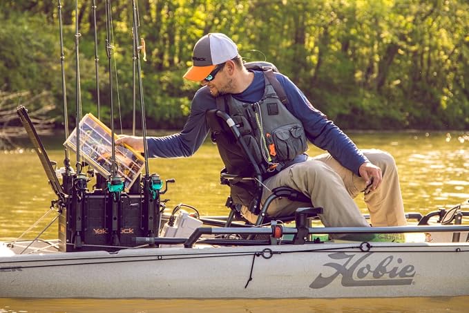 YakAttack BlackPak Pro 16" x 16" Kayak Fishing Crate - Image 6