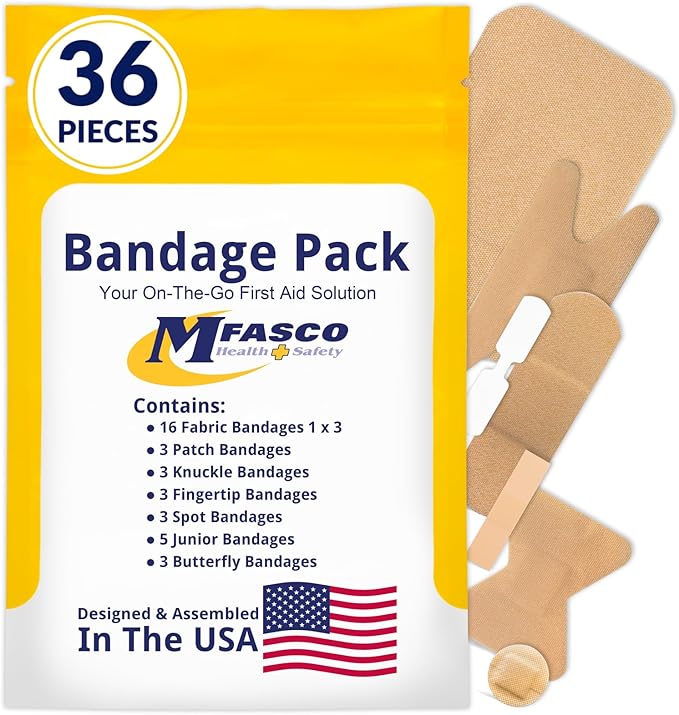 MFASCO First Aid Kit Bandage Refill Pack by MFASCO